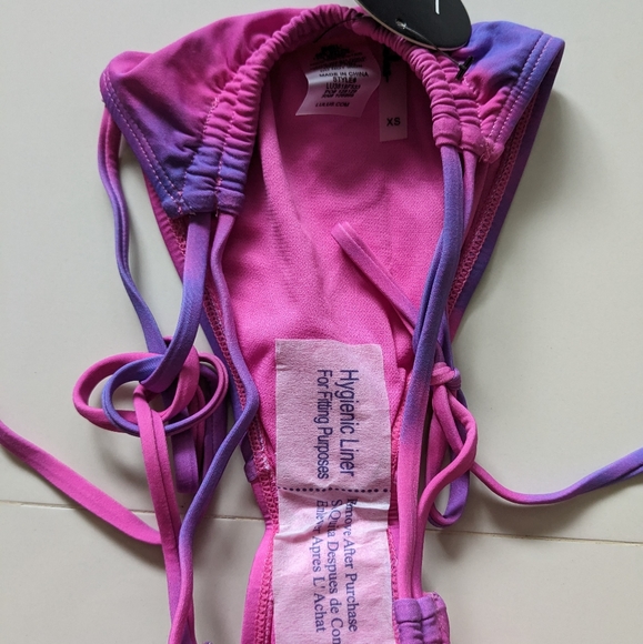 ⭐3 for 20⭐ Lulu's purple tie-dye bikini XS - Picture 8 of 8